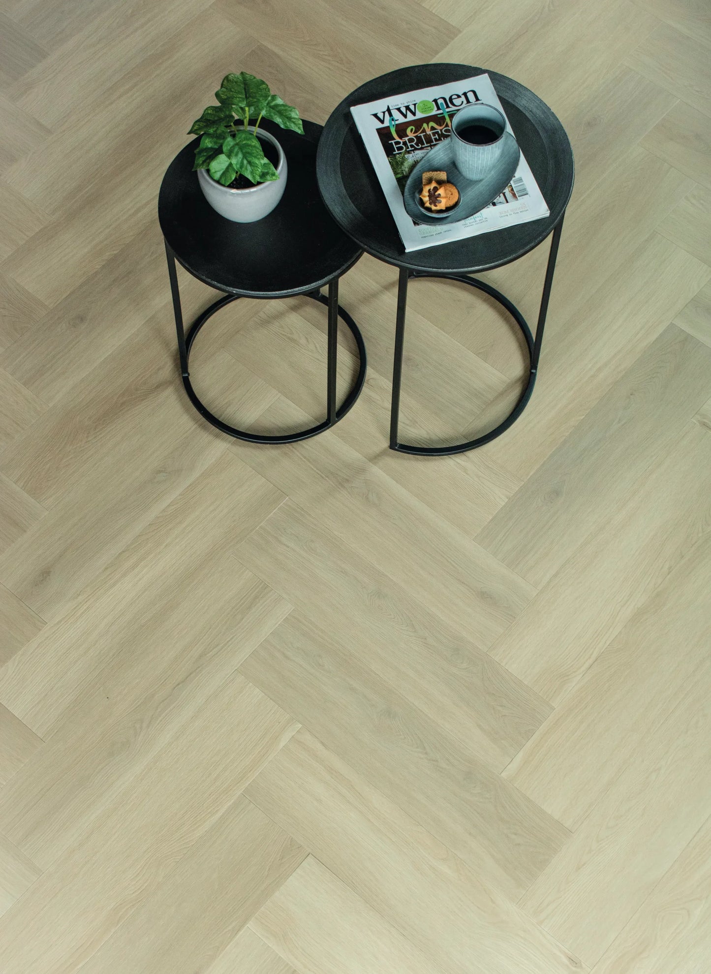 Sample Gelasta Artline Register Visgraat (extra mat) - Beige