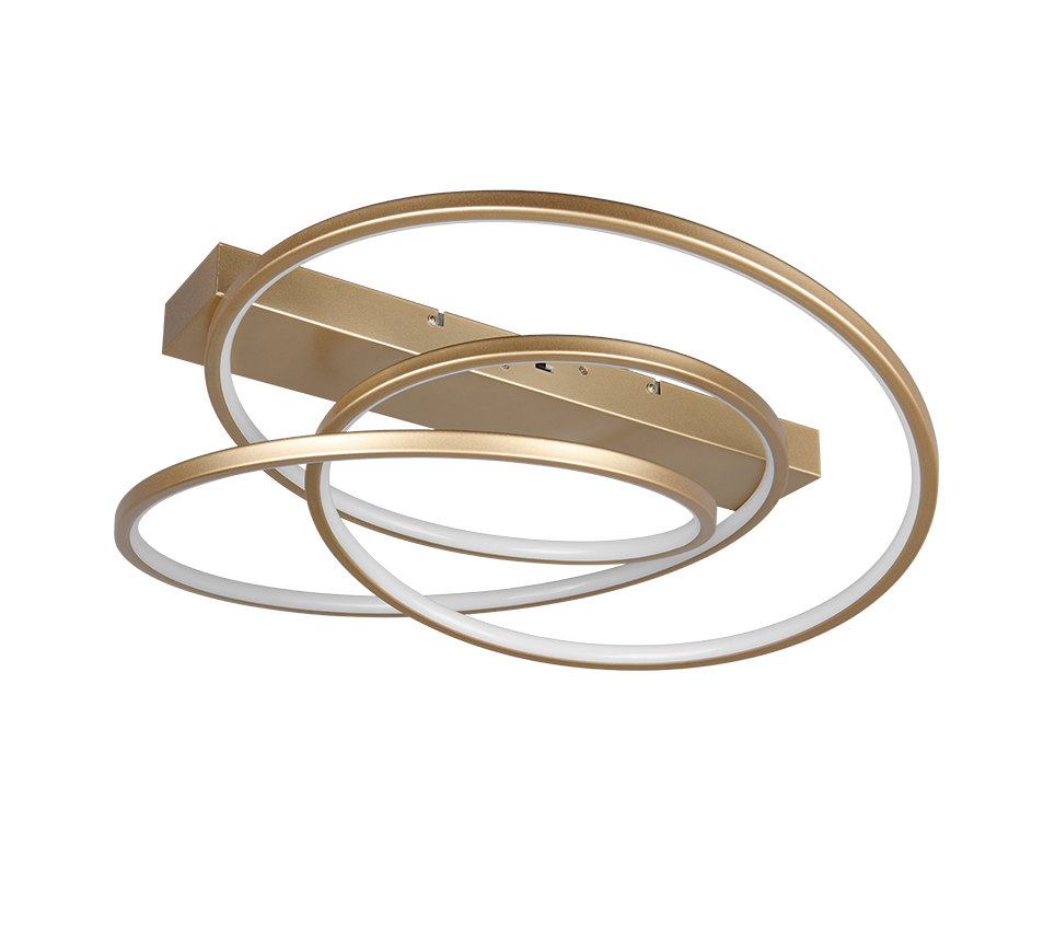 Plafondlamp Darvin Gold
