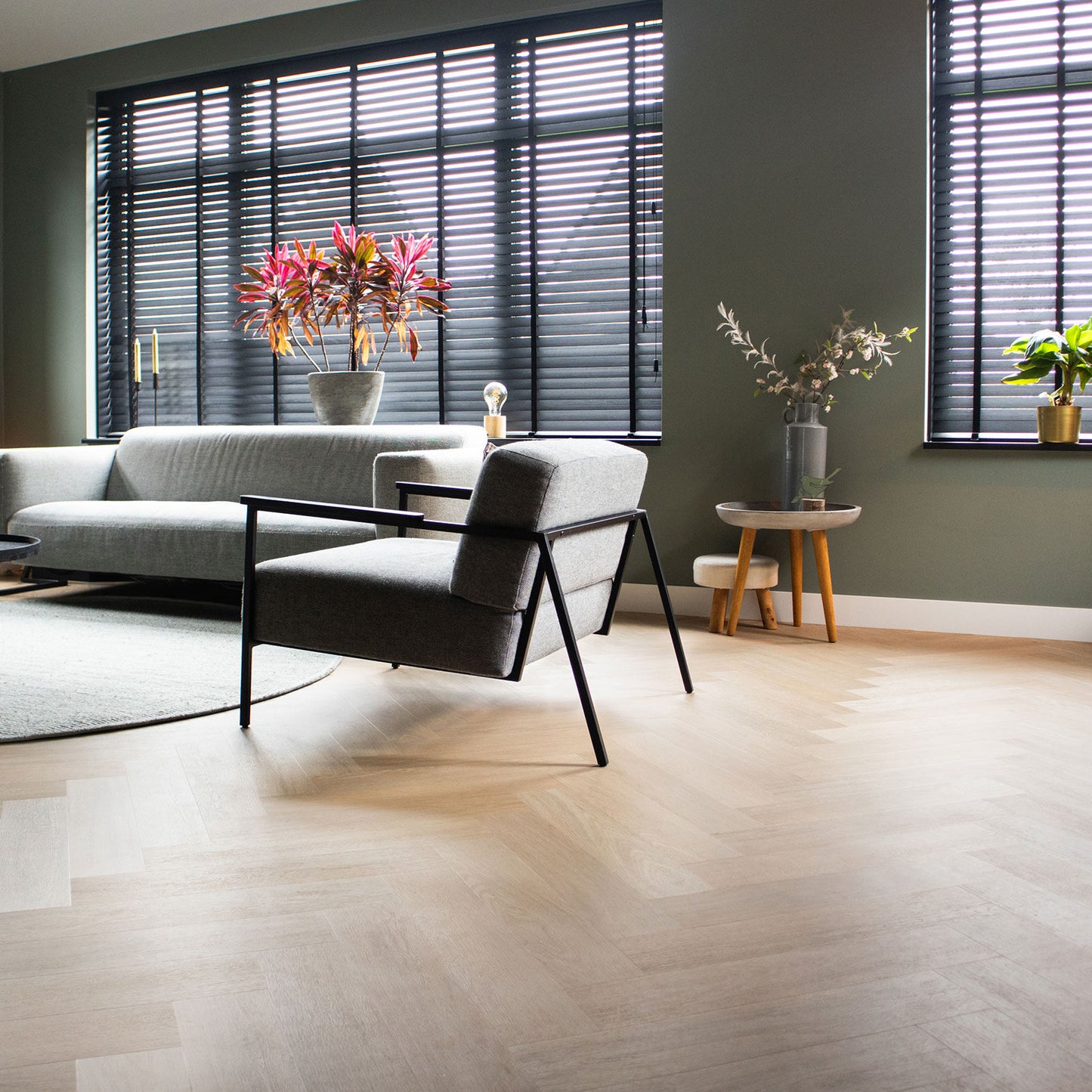 Vivafloors Visgraat Plak – Modern Licht Eiken