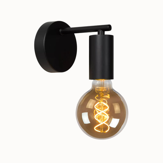 Wandlamp Swizzle - Zwart