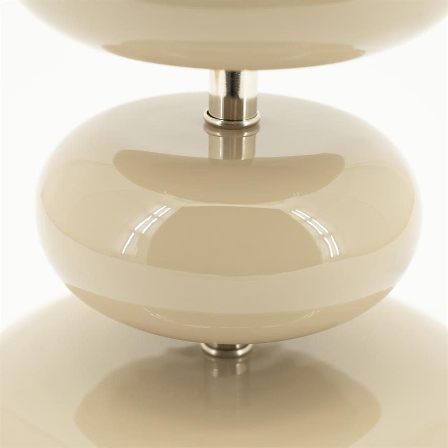 Tafellamp Orbs Beige