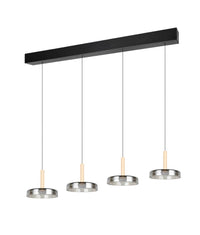 Hanglamp Celeste met Smoke Glas - 115 cm - Chroom 2