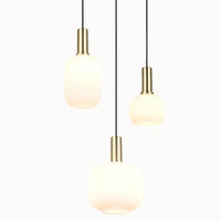 Hanglamp Diva - Ø 30 cm - Wit Glas