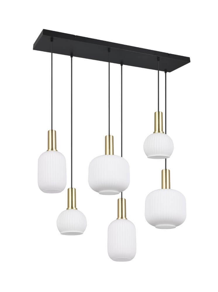 Hanglamp Diva - 92 cm - Wit Glas 3