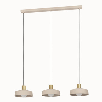 compare product Hanglamp Valdiola - 93 cm - Zandbruin