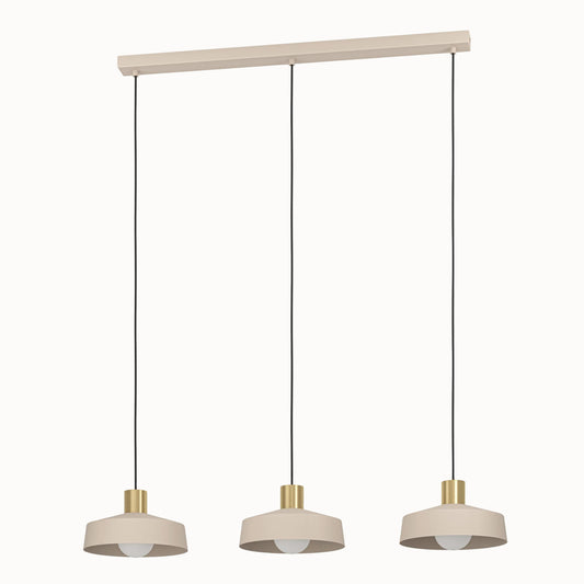 Hanglamp Valdiola - 93 cm - Zandbruin