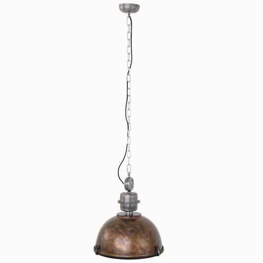 Industriële Hanglamp Bikkel - Ø 42 cm - Bruin
