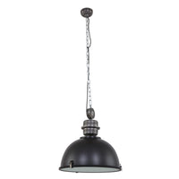 Industriële Hanglamp Bikkel - Ø 52 cm - Zwart 2