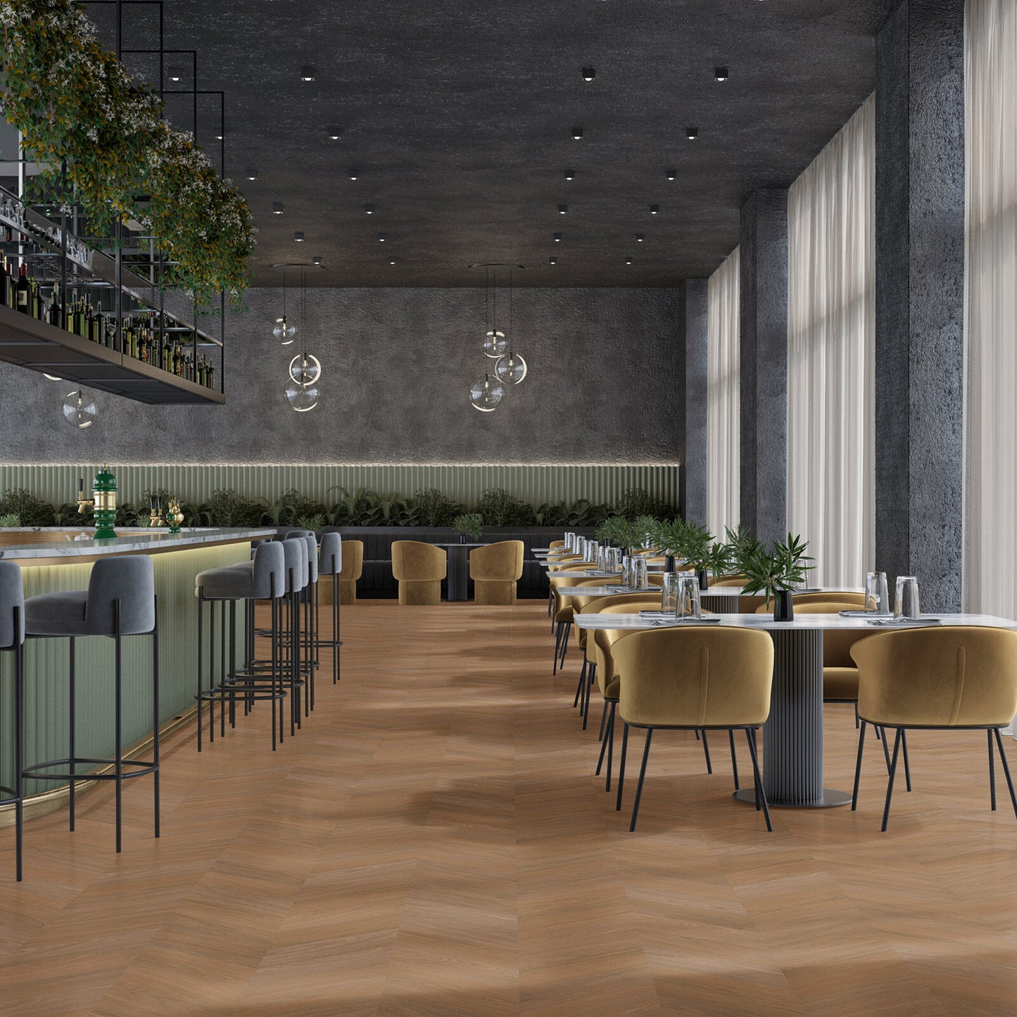 Vivafloors Walvisgraat Plak – Modern Licht Eiken