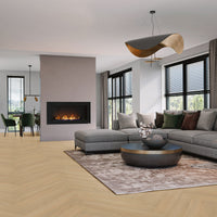 Sample Vivafloors Walvisgraat Plak – Rijk Donker Eiken