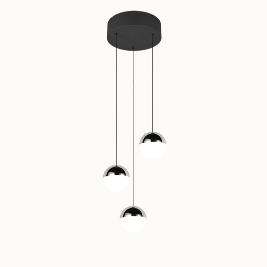 Senta hanglamp - Trio Orbit Chroom