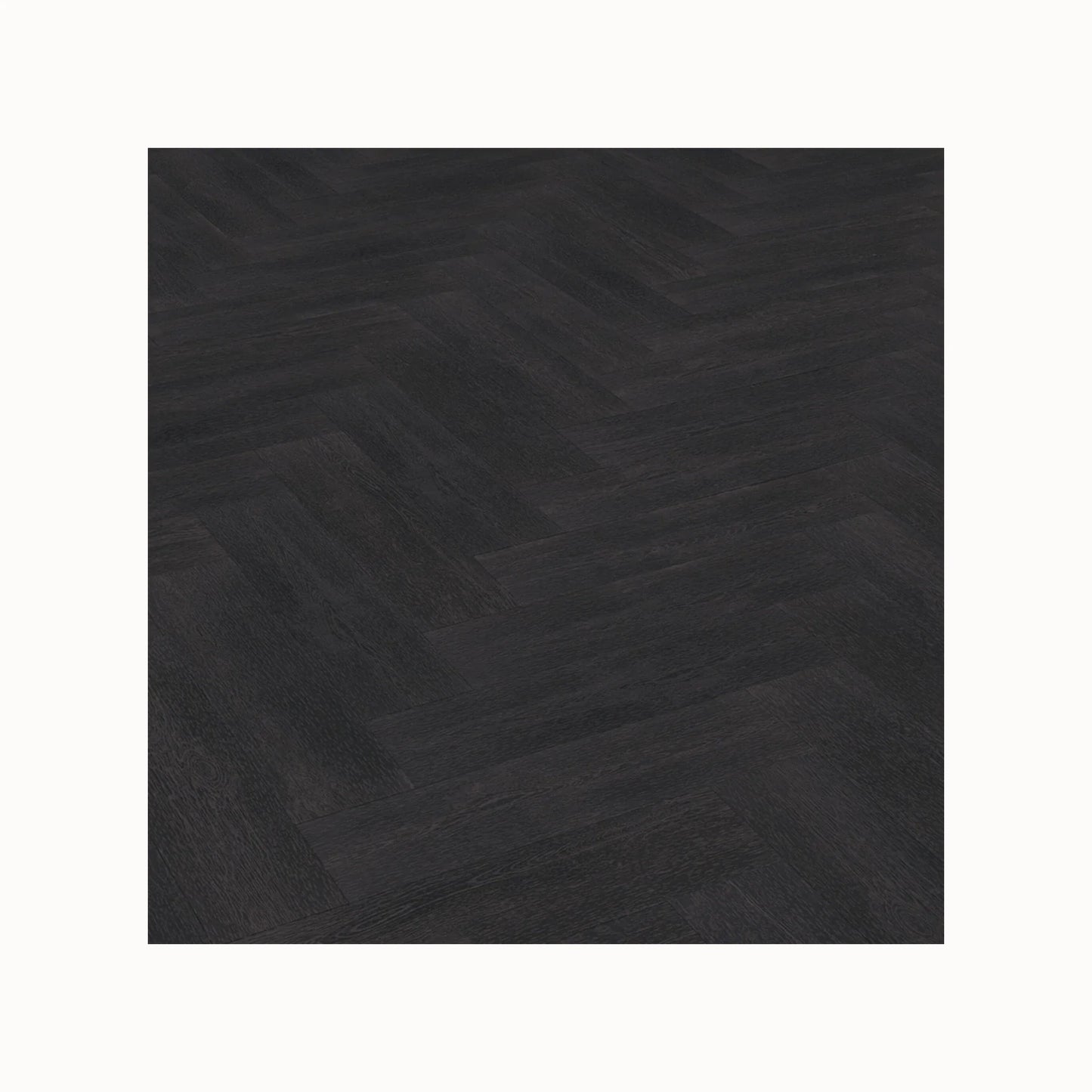 Sample Vivafloors Visgraat Plak – Zwart Eiken