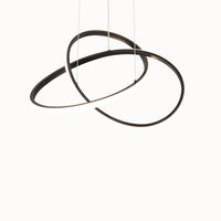 Mansa hanglamp - Zwart Infinity Halo