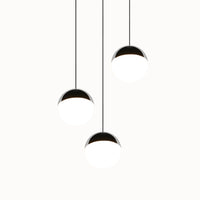 Senta hanglamp - Trio Orbit Chroom