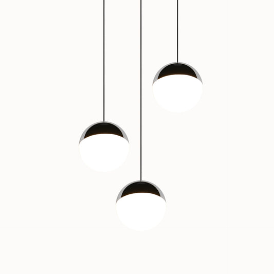 Senta hanglamp - Trio Orbit Chroom