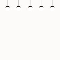 Senta hanglamp - 5 Lampen Orbit Chroom