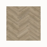 Sample Vivafloors Visgraat Plak – Licht Vergrijsd Eiken