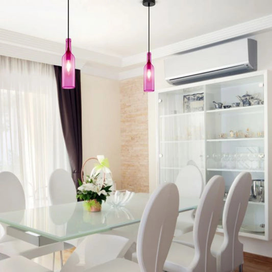 Hanglamp Azura - E14 - Rosé Glas