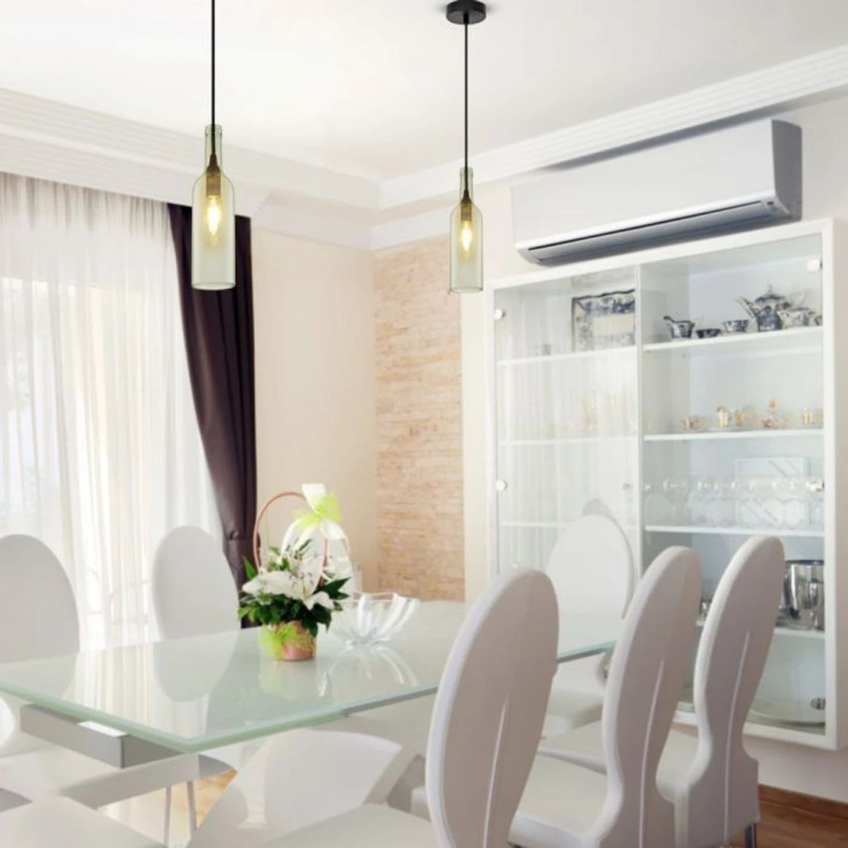 Hanglamp Azura - E14 - Transparant Glas