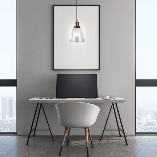 Hanglamp Elio - E27 - Transparant Glas