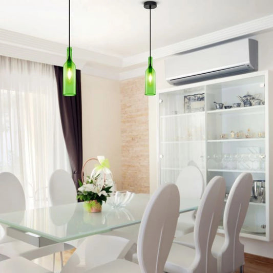 Hanglamp Azura - E14 - Groen Glas