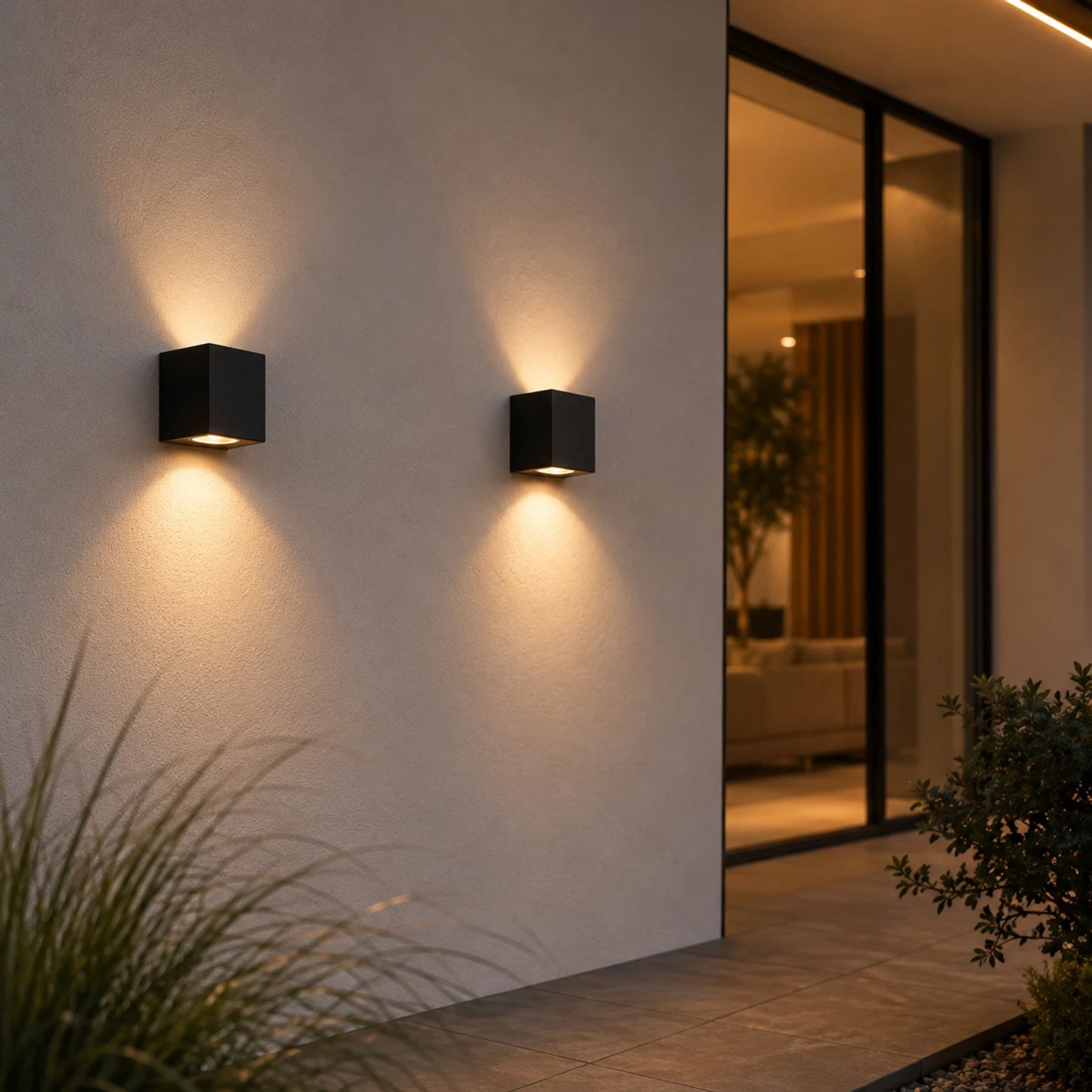 Wandlamp Viro - Zwart