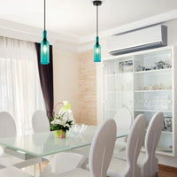 Hanglamp Azura - E14 - Blauw Glas