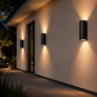 Wandlamp Duo - Zwart