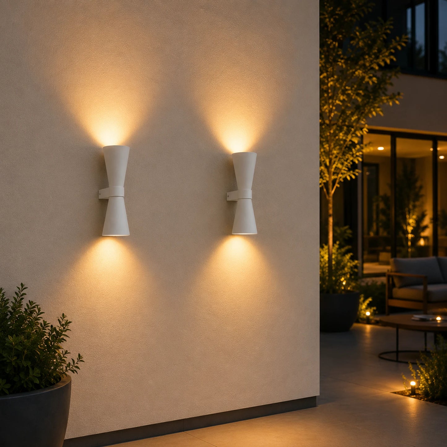 Wandlamp Vace - Wit