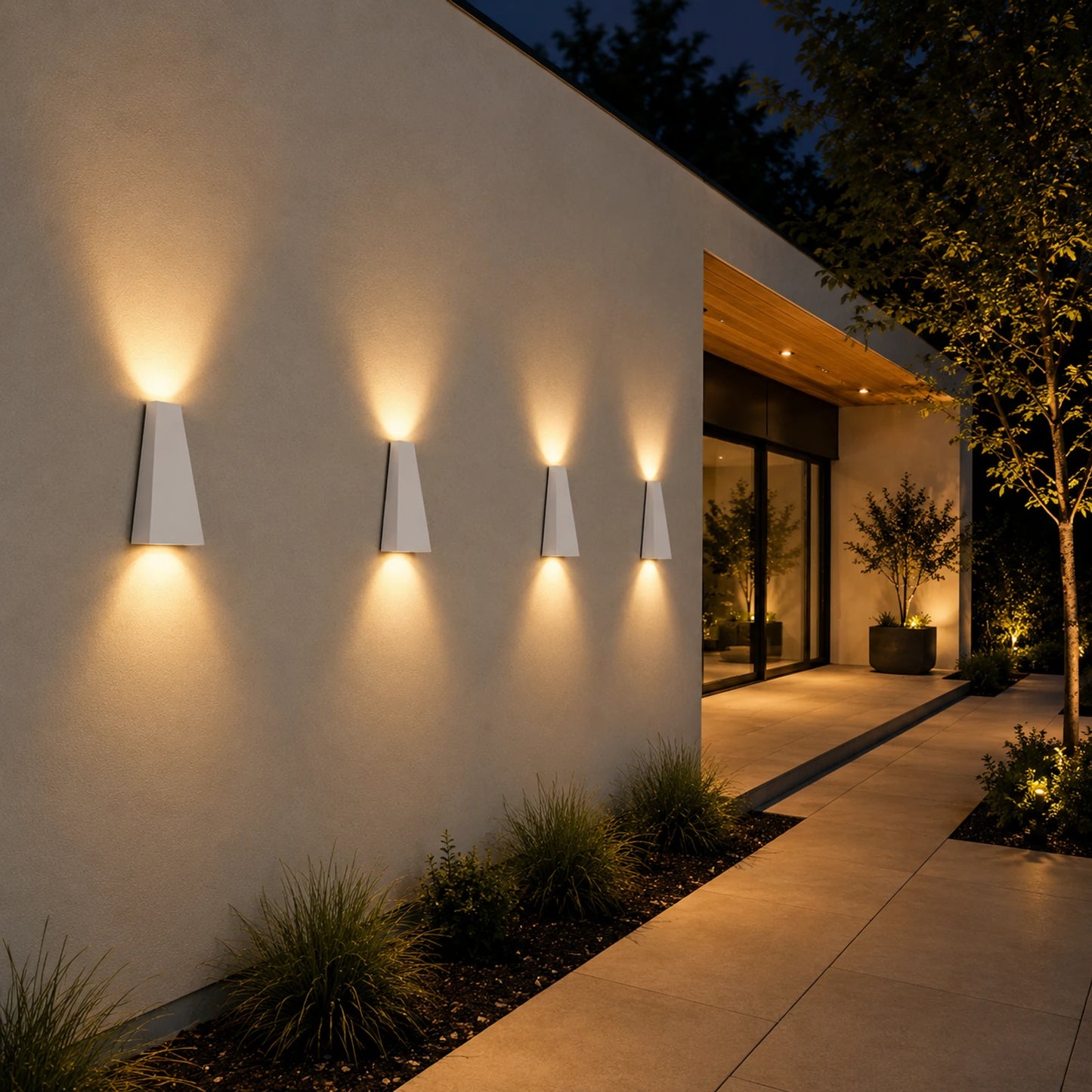 Wandlamp Vela - Wit