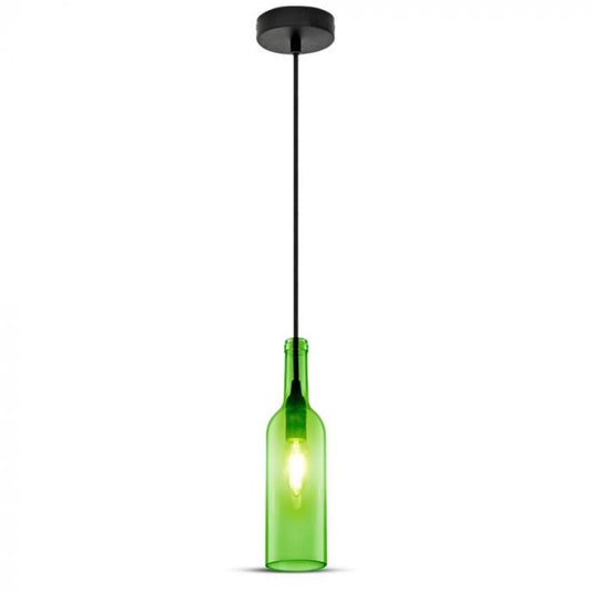 Hanglamp Azura - E14 - Groen Glas