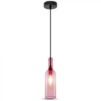 Hanglamp Azura - E14 - Roze Glas