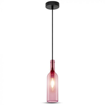 compare product Hanglamp Azura - E14 - Roze Glas