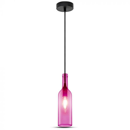 Hanglamp Azura - E14 - Rosé Glas