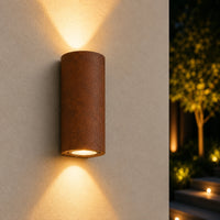 Wandlamp Duo - Corten