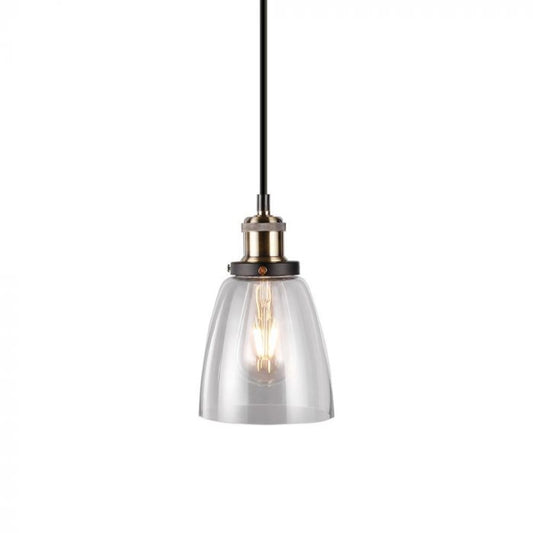 Hanglamp Elio - E27 - Transparant Glas