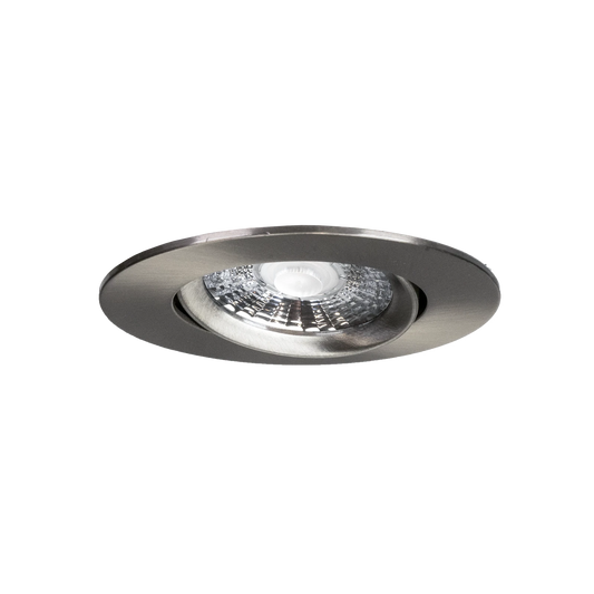 LED Inbouwspot Dim to Warm - Satijn Nikkel