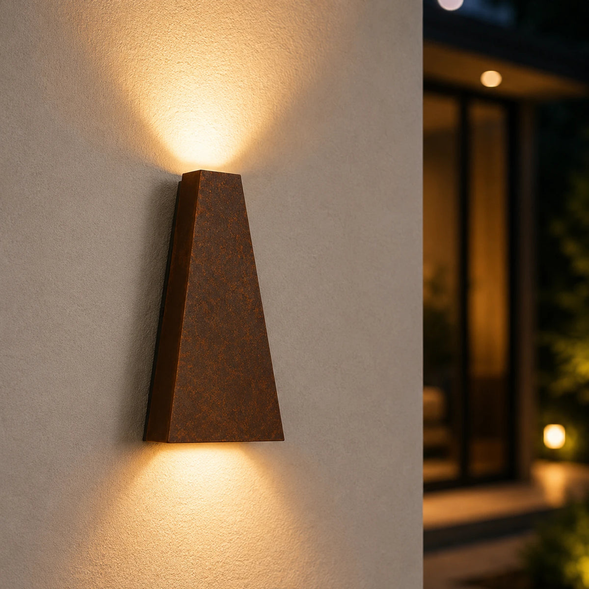 Wandlamp Vela - Corten