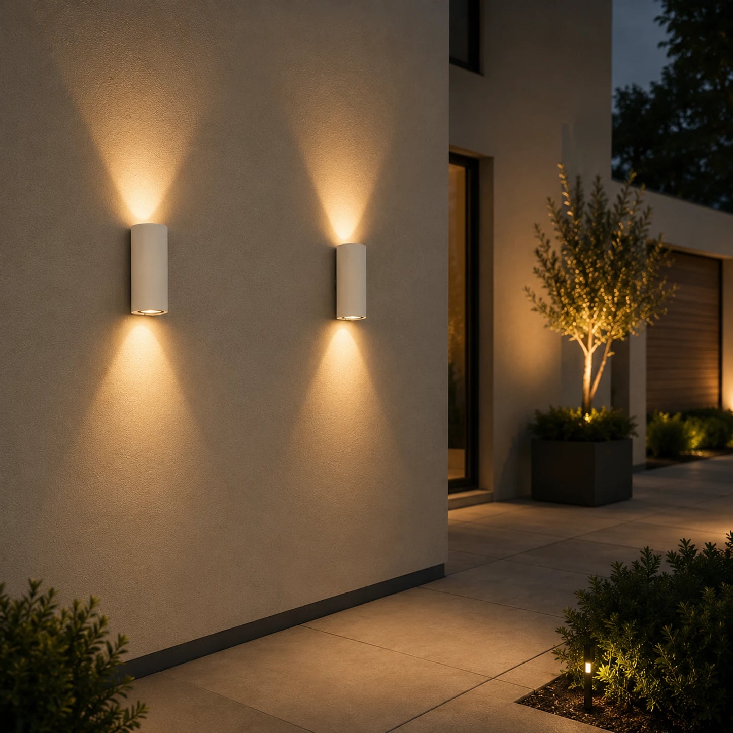 Wandlamp Duo - Wit
