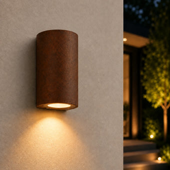 compare product Wandlamp Cubo - Corten