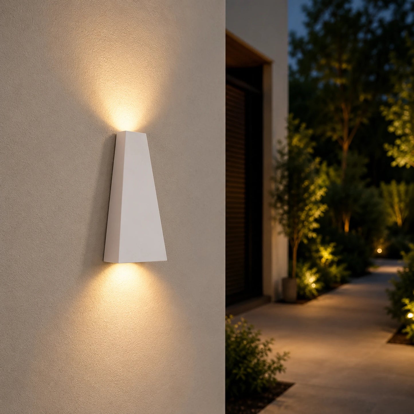 Wandlamp Vela - Wit
