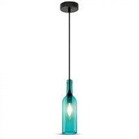 Hanglamp Azura - E14 - Blauw Glas