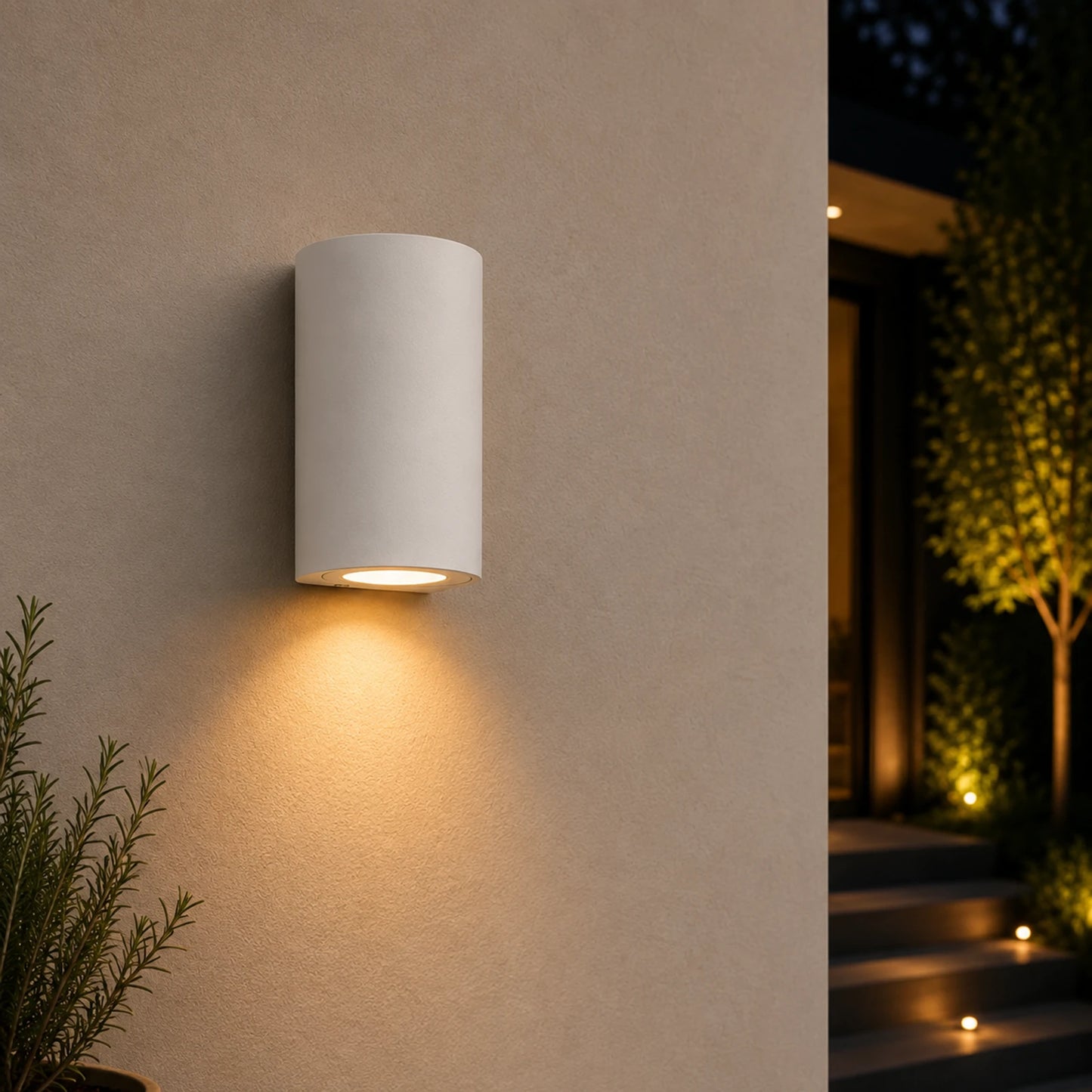 Wandlamp Cubo - Wit