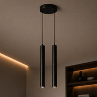 Hanglamp Nova Duo - LED 2×5W - 3CCT - Zwart