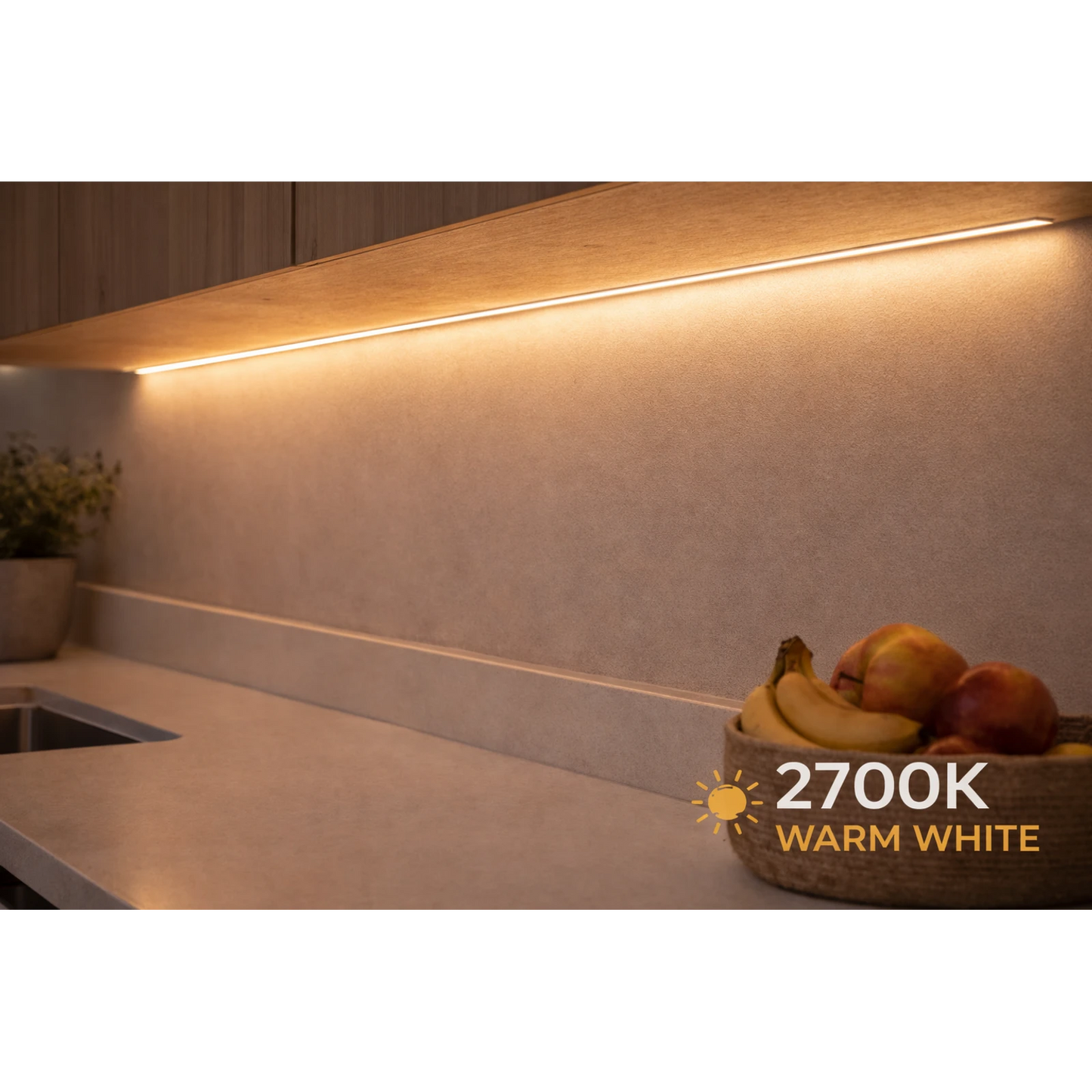 COB LED Strip Warm Wit