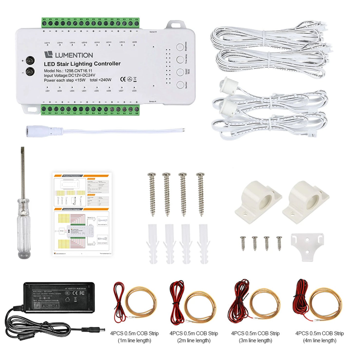 LED Trapverlichting Set Warm Wit