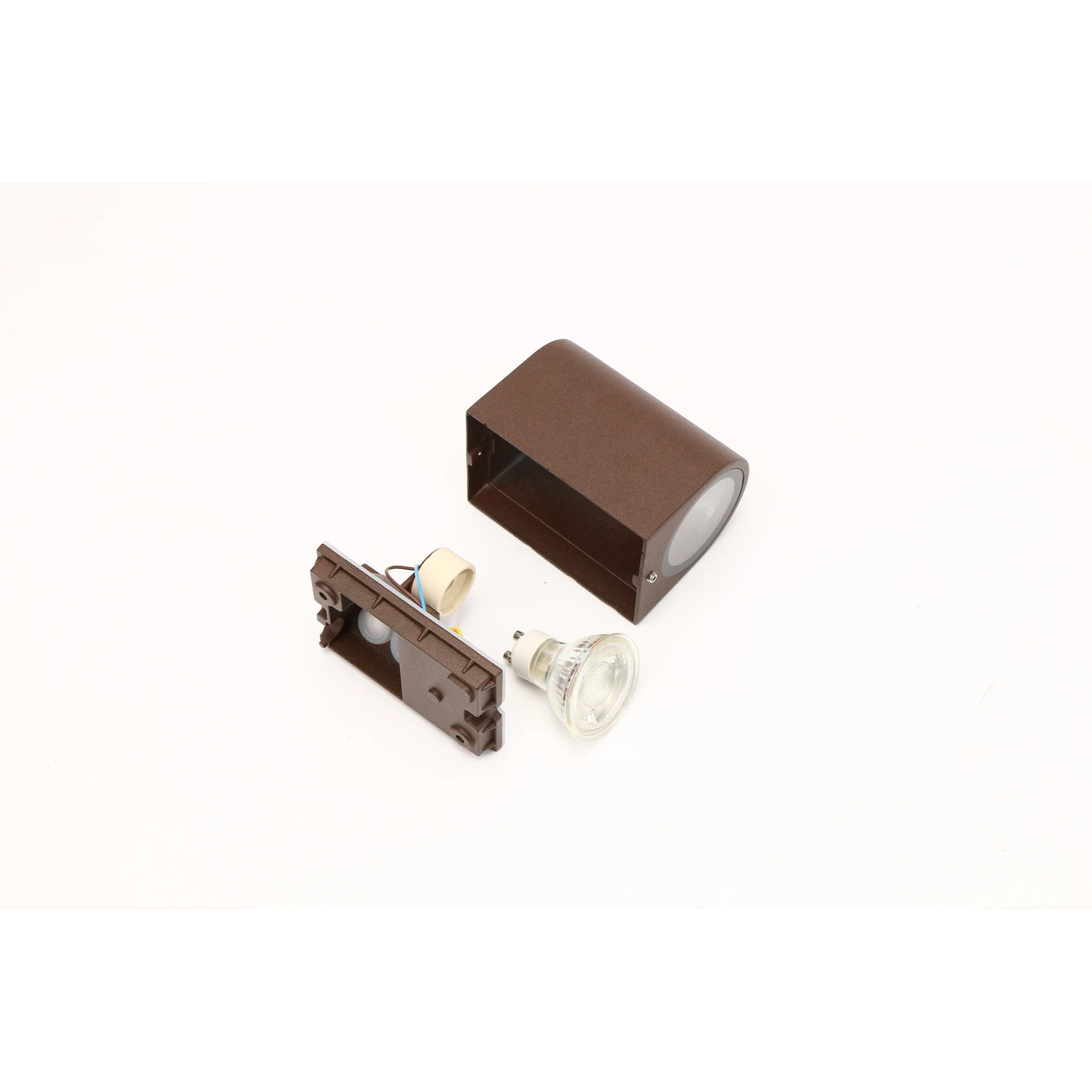 Wandlamp Cubo - Corten