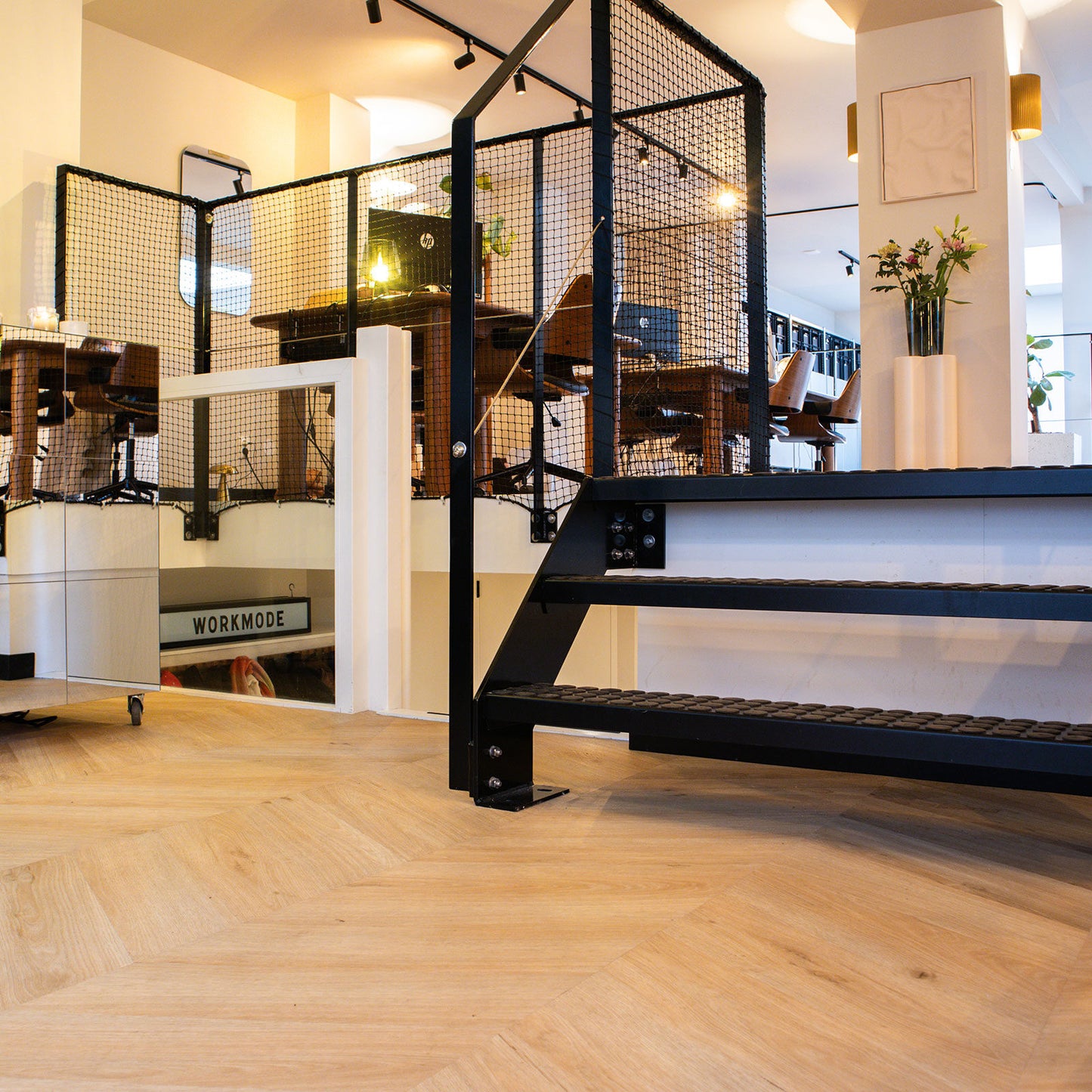 Vivafloors Hongaarse Punt Plak – Licht Zand Eiken